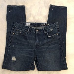 GAP Real Straight Jeans size 28